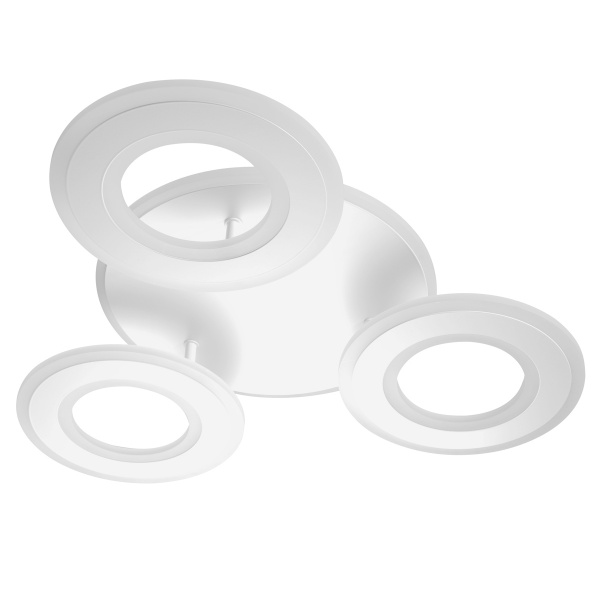 Люстра стельова LED CONCEPT Dalkey R3 3x75 Вт білий 