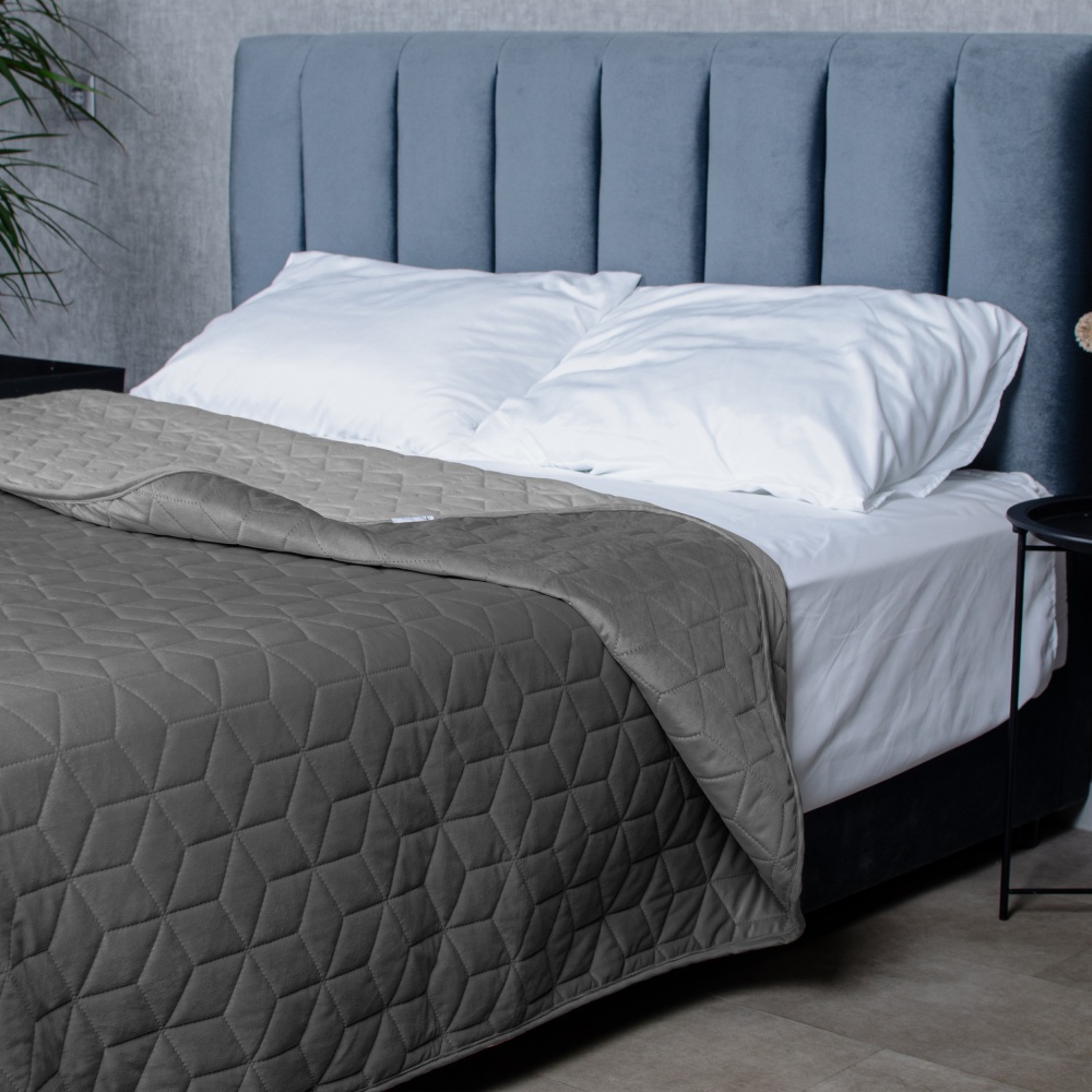 Покрывало Cube 220x240 см La Nuit серый