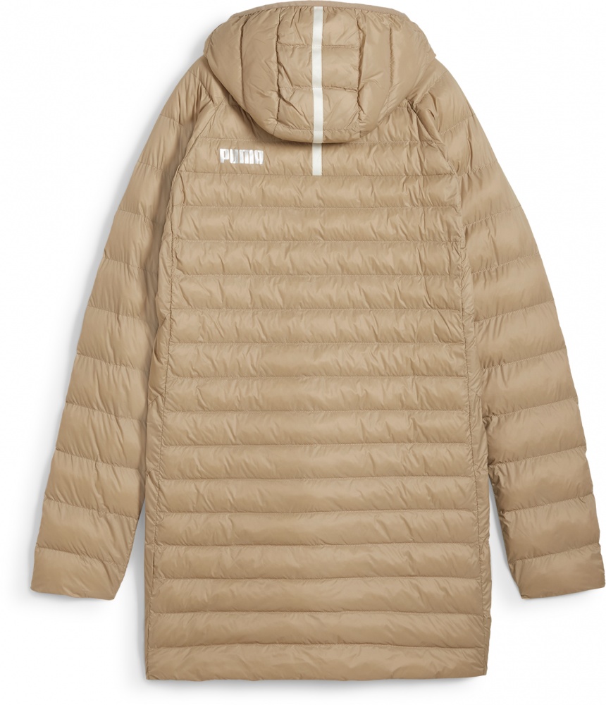 Куртка жіноча зимова Puma PACKLITE PRIMALOFT LONG HOODED JACKET 84940667 р.XS світло-коричнева
