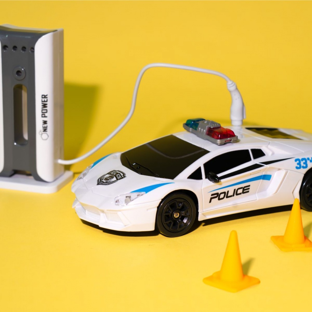 Игрушка на радиоуправлении OTAMANKO Дрифт-машинка 4x4 Drift Race белая 1:24 532.02.40