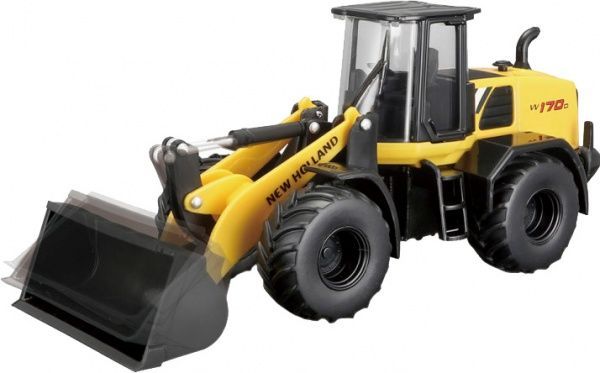 Трактор-навантажувач Bburago New Holland Екскаватор W170D 1:43