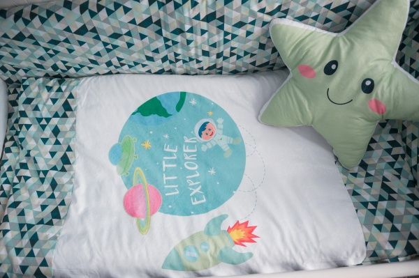 Комплект постельного белья ДС Україна от 0-3 лет БК-039 зеленый 