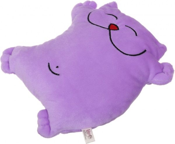Подушка декоративна Кіт Хорошун 31 см бузковий