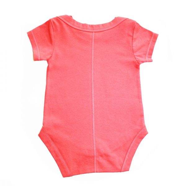 Боди детское Lucky tots р.62 коралловый 3Л 