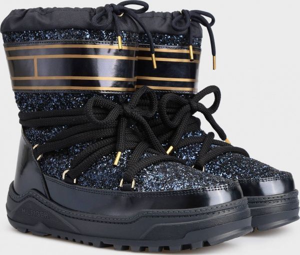 Сапоги Tommy Hilfiger W1285ANDA 7C FW0FW02029-403 р. 39 синий