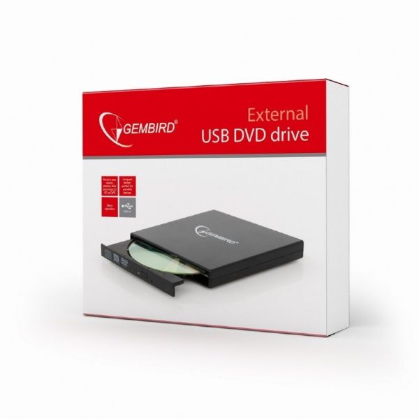 Привод Gembird внешний DVD-USB-02