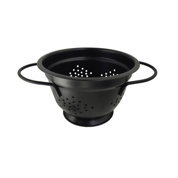 Друшляк з ручками 18 см чорний 29815 Fackelmann