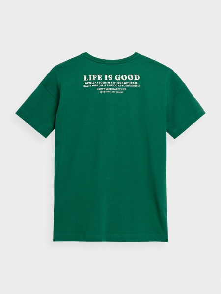 Футболка Outhorn OTHSS23TTSHF417-40S р.XL зеленый