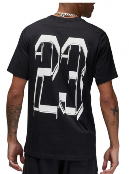 Футболка Jordan M J BRAND GFX SS CREW 3 DX9597-010 р.M чорний