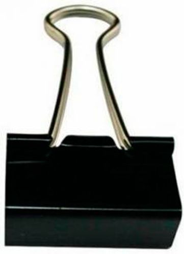 Набор биндеров Deli 9544-12 черный 25 мм 12 шт.