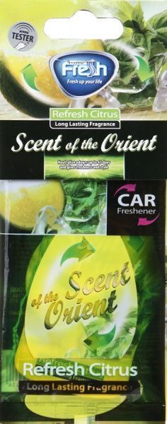 Ароматизатор подвесной Fresh Orient Dry Refresh Citrus 94773