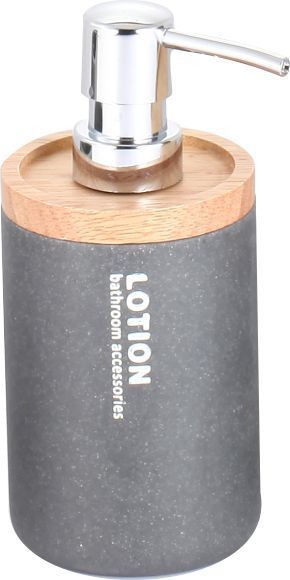 Дозатор для рідкого мила Bisk 07779Dakarсірий