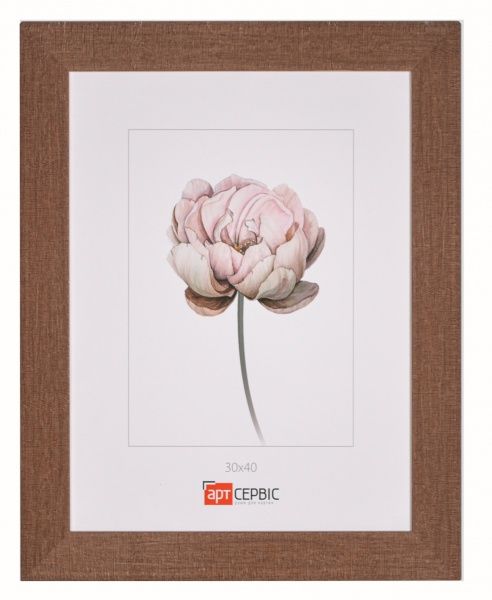 Рамка для фото Арт-Сервіс ЭА-01704 30х40 см горіх 