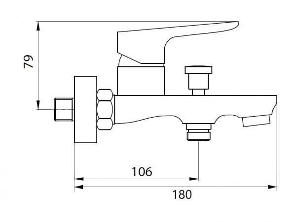 Набор смесителей Mixxen Оушен для ванной комнаты MXBZ0494