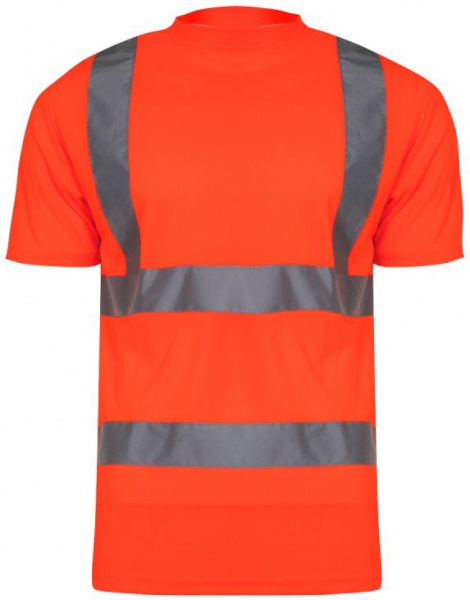 Футболка сигнальная Lahti Pro р. L рост 3-4 L4020703 оранжевый