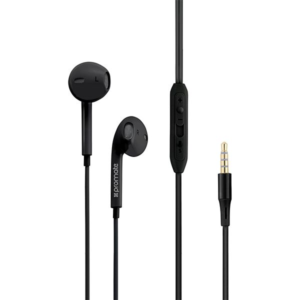 Навушники Promate gearPod-iS2 black (gearpod-is2.black) 