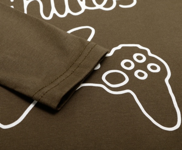 Реглан для хлопчика Luna Kids More minutes р.134 хакі 