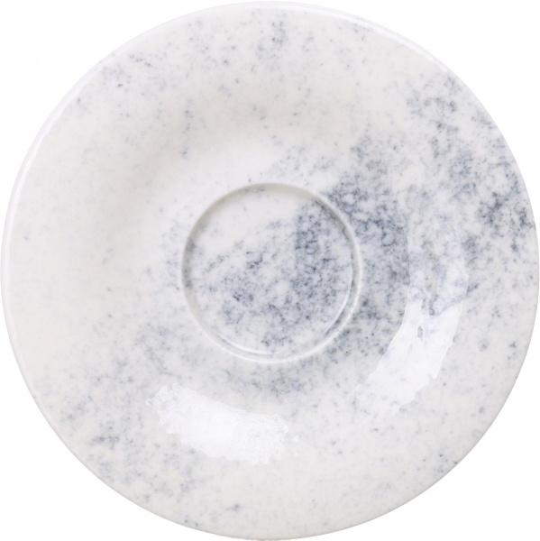 Чашка с блюдцами Smoky Alumilite 85 мл Porland