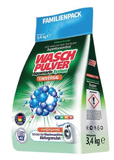 Пральний порошок для машинного та ручного прання WASCH PULVER UNIVERSAL 3,4 кг 