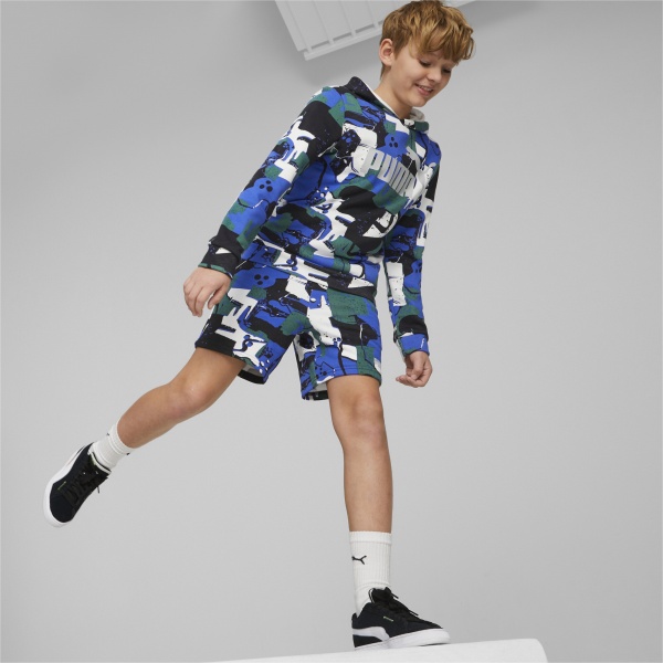 Джемпер Puma ESS+ STREET ART AOP HOODIE TR B 67327102 р. 128 різнокольоровий