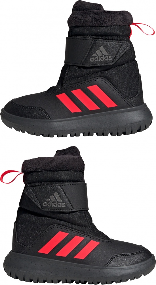 Ботинки для мальчиков детские Adidas WINTERPLAY C IF1718 р.33 черный