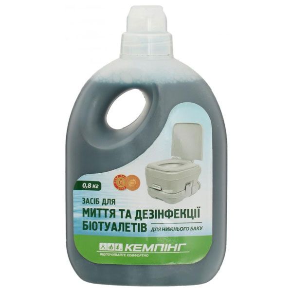 Жидкость для биотуалетов Кемпинг для дезодорации 0.8 л