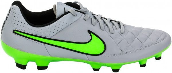 Бутсы Nike Tiempo Genio Leather 631282-030 р. 9 серый