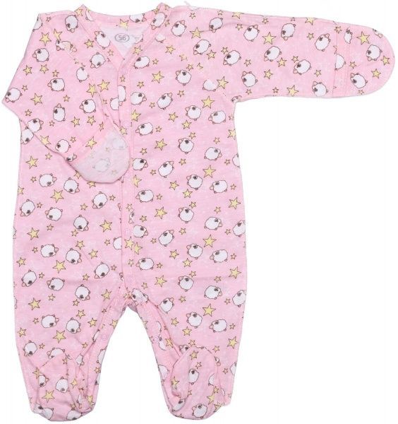 Комбинезон для девочки Фламинго р.62 розовый 