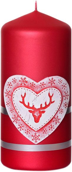 Свічка Різдво 13 см Асортимент Bartek Candles