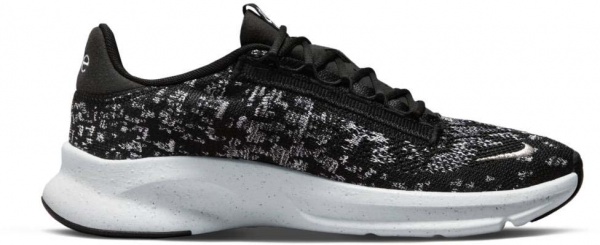 Кросівки Nike SUPERREP GO 3 FLYKNIT DH3393-010 р.36,5 US 6 23 см чорно-білий