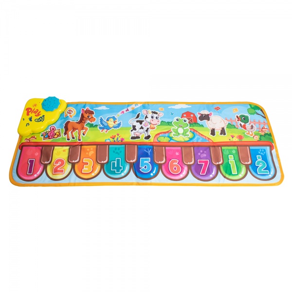 Развивающий коврик Qunxing Toys Музыкальные зверята DW601-1