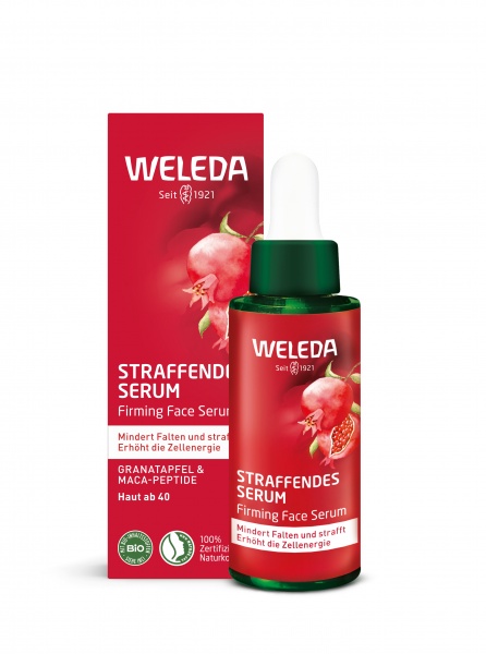 Сыворотка-лифтинг для лица Weleda Гранат и пептиды Маки перуанской 30 мл