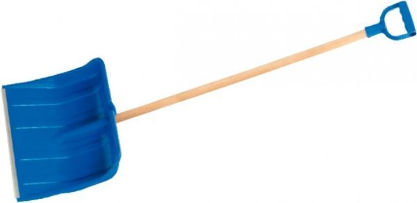 Лопата совкова Time Eco Alpin 2A, ковш пластик, ручка деревяна