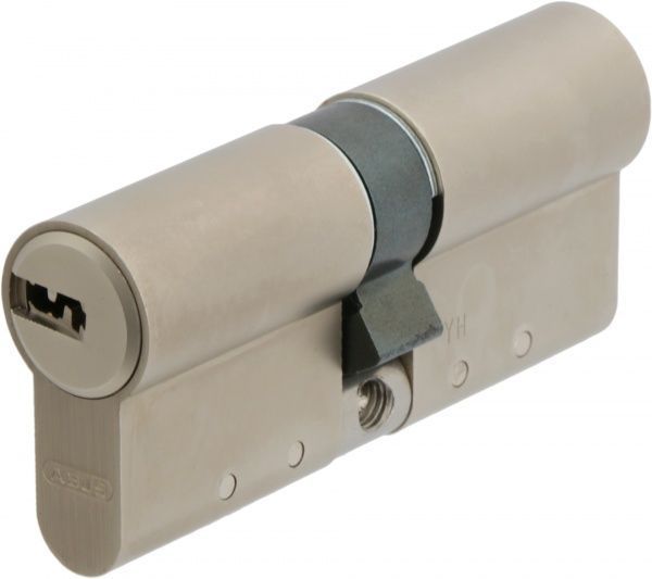 Цилиндр Abus D15 30x30 ключ-ключ 60 мм матовый никель