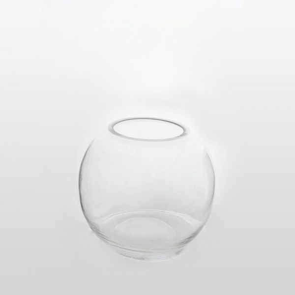 Свічник скляний Куля MV351-20 11х8х17 см