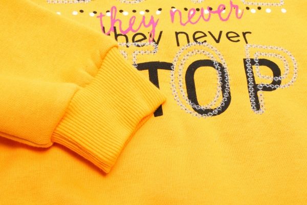 Свитшот ALG р.104 желтый 721444 