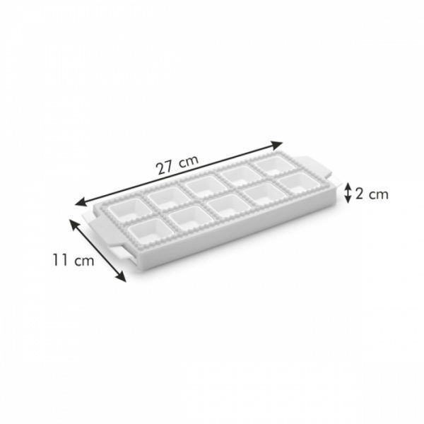 Форма для квадратних равіолі Delicia на 10 равіолі 630877 Tescoma