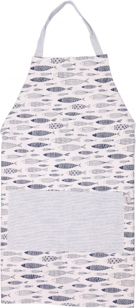 Фартук Fish синяя полоска La Nuit
