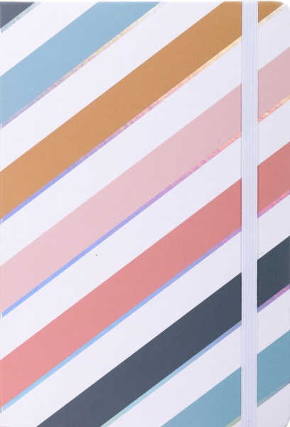 Блокнот Смужки нюд 21х14,5 см Mikirei