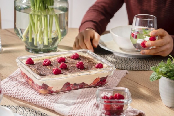 Емкость для продуктов с крышкой MasterSeal Glass стекло 2 л N1041110 Tefal