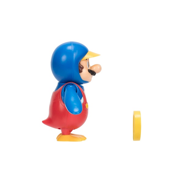 Іграшка Super Mario Ігрова фігурка з артикуляцією SUPER MARIO - Маріо-пінгвін 10 cm 40824i 