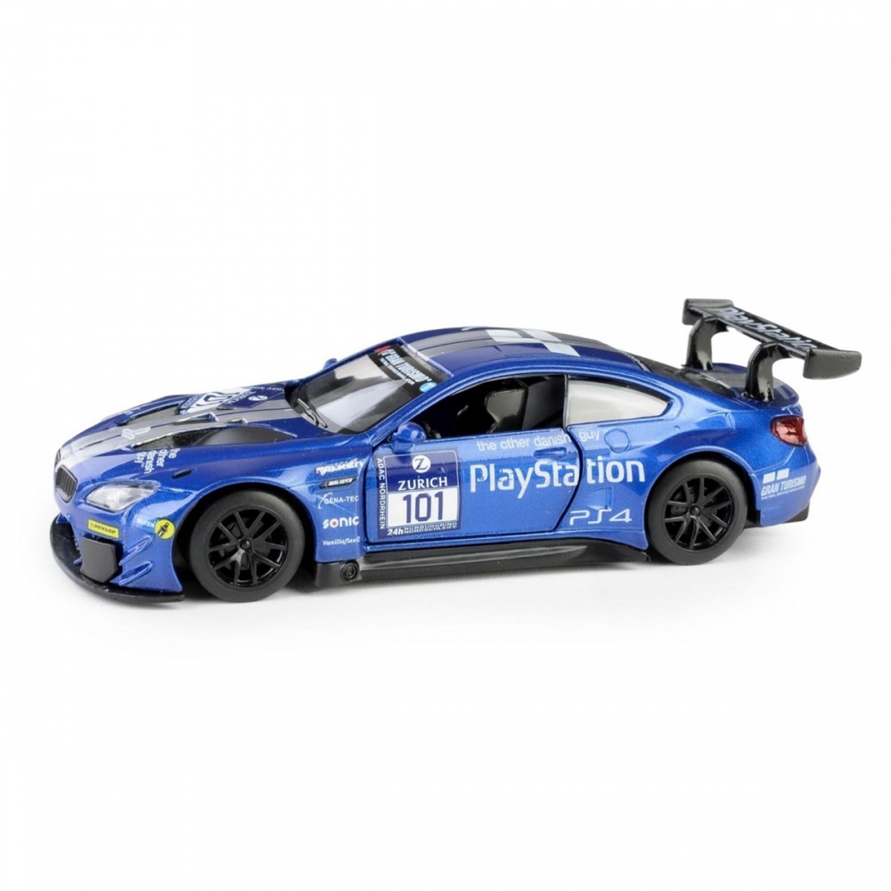Автомобіль TechnoDrive BMW M6 GT3 синій 1:32 250353