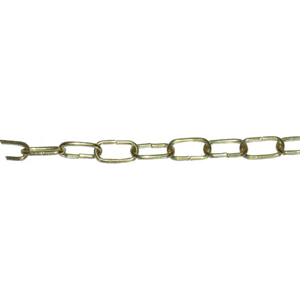 Ланцюг декоративний 1 мм 1 м годинниковий золото