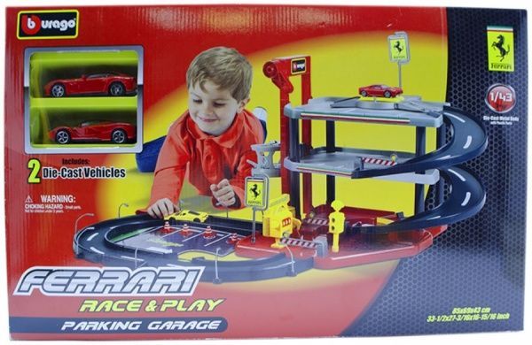 Игровой набор Bburago Гараж FERRARI 1:43 18-31204