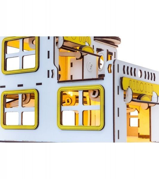 Гараж Good Play 32х57х27 см Гоночная база с подсветкой G 002