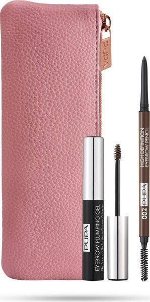 Набор для моделирования бровей Pupa Beautiful Brow Kit Eyebrow Definition 02 brown