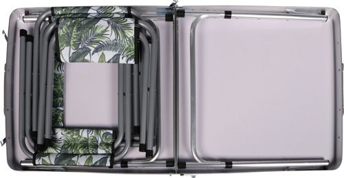 Комплект мебели раскладной стол + 4 стулья PN00002 листья