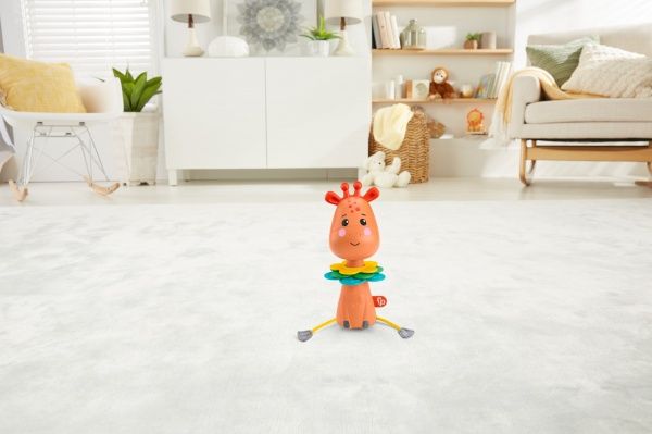 Іграшка-брязкальце Fisher Price Кумедна жирафа GWL65