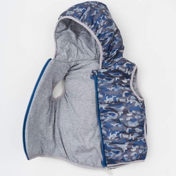 Жилет дитячий для хлопчика Соня камуфляж р.98 різнокольоровий 