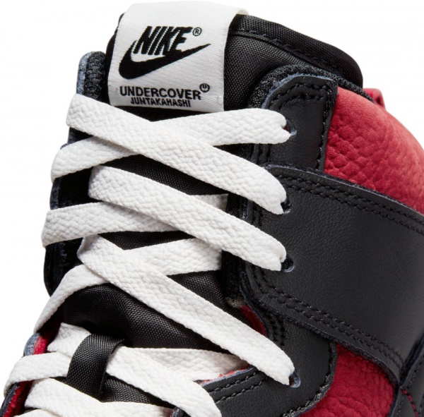 Кроссовки Nike DUNK HI 1985 / U DD9401-600 р.US 9 красно-черный
